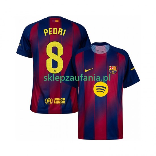 Herre FC Barcelona drakt Pedri 8 Hjemme 2025-2026 Korte Ermer
