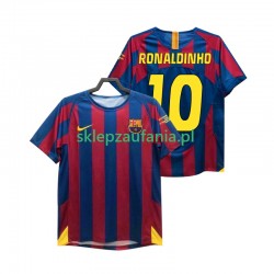 Herre FC Barcelona drakt RONALDINHO 10 Champions League 2005 Retro Hjemme 2006 Korte Ermer Herre FC Barcelona drakt RONALDINHO 10 Champions League 2005 Retro Hjemme 2006 Korte Ermer