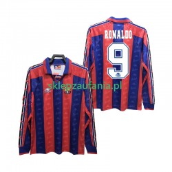 Herre FC Barcelona drakt RONALDO 9 1996 1997 Retro Hjemme Langermet Herre FC Barcelona drakt RONALDO 9 1996 1997 Retro Hjemme Langermet