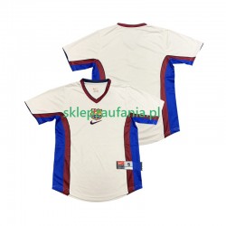 Herre FC Barcelona drakt 1998 Retro Borte 1999 Korte Ermer Herre FC Barcelona drakt 1998 Retro Borte 1999 Korte Ermer