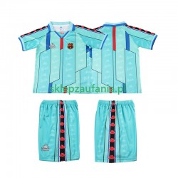 3-13 år Barn FC Barcelona drakt 1996 1997 Retro Borte Korte Ermer 3-13 år Barn FC Barcelona drakt 1996 1997 Retro Borte Korte Ermer