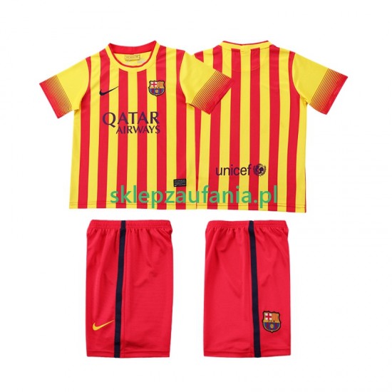3-13 år Barn FC Barcelona drakt 2013 2014 Retro Borte Korte Ermer