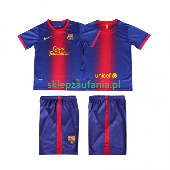 3-13 år Barn FC Barcelona drakt 2012 2013 Retro Hjemme Korte Ermer