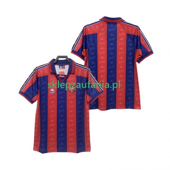 Herre FC Barcelona drakt 1996 1997 Retro Hjemme Korte Ermer