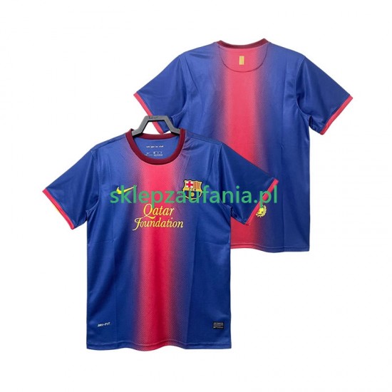 Herre FC Barcelona drakt 2012 2013 Retro Hjemme Korte Ermer