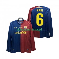 Herre FC Barcelona drakt XAVI 6 Champions League 2009 Retro Hjemme 2008 Langermet Herre FC Barcelona drakt XAVI 6 Champions League 2009 Retro Hjemme 2008 Langermet