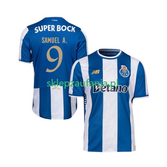 Herre FC Porto drakt Samu Aghehowa 9 Hjemme 2025-2026 Korte Ermer