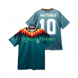 Herre Tyskland drakt MATTHAUS 10 Retro Borte 1994 Korte Ermer