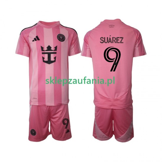 3-13 år Barn Inter Miami drakt Luis Suarez 9 Hjemme 2025 Korte Ermer