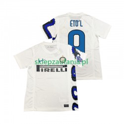 Herre Inter Milan drakt ETOL 9 Retro Borte 2010 2011 Korte Ermer Herre Inter Milan drakt ETOL 9 Retro Borte 2010 2011 Korte Ermer