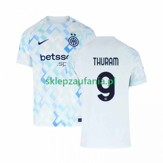Herre Inter Milan drakt Marcus Thuram 9 Borte 2025-2026 Korte Ermer