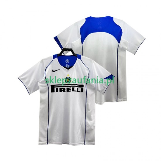 Herre Inter Milan drakt 2005 Retro Borte 2004 Korte Ermer
