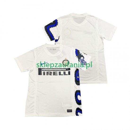 Herre Inter Milan drakt Retro Borte 2010 2011 Korte Ermer