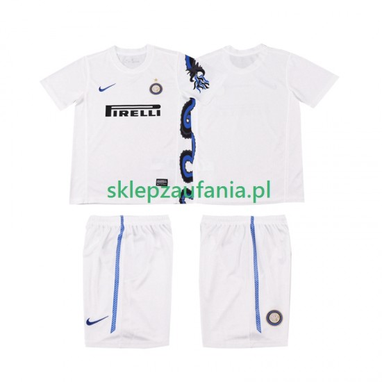 3-13 år Barn Inter Milan drakt Retro Borte 2010 2011 Korte Ermer