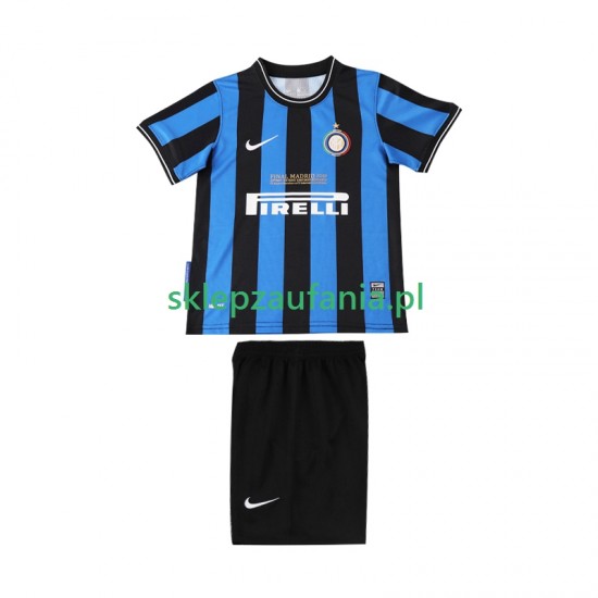 3-13 år Barn Inter Milan drakt 2009 Retro Hjemme 2010 Korte Ermer