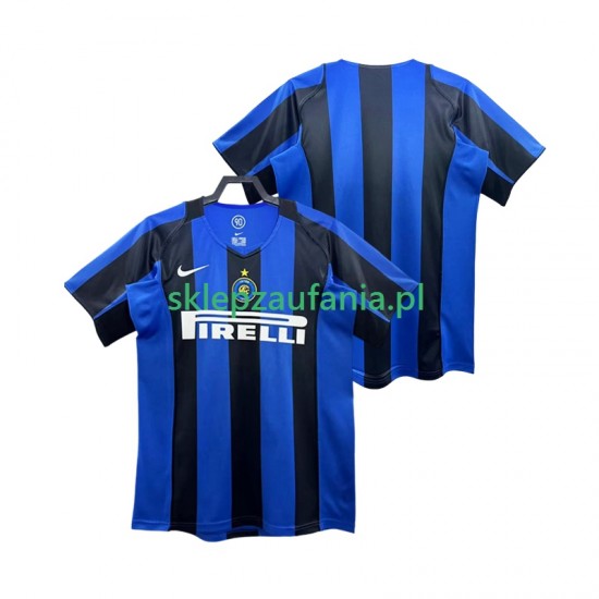 Herre Inter Milan drakt 2005 Retro Hjemme 2004 Korte Ermer