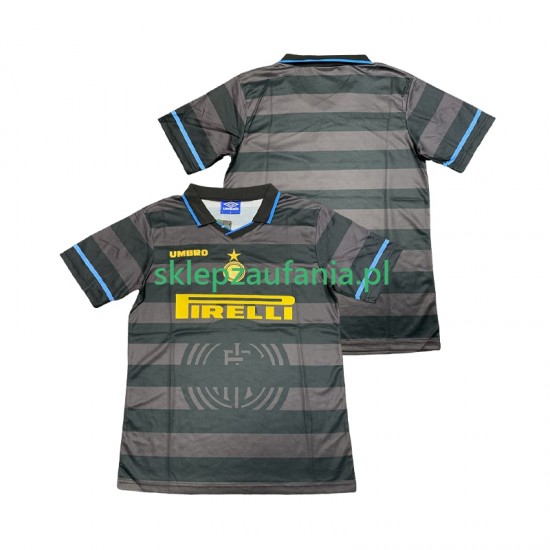 Herre Inter Milan drakt 1997 1998 Retro Tredje Korte Ermer