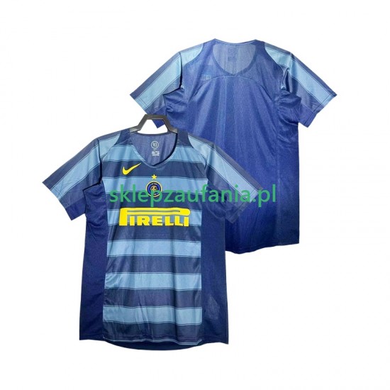 Herre Inter Milan drakt 2005 Retro Tredje 2004 Korte Ermer