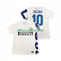 Herre Inter Milan drakt SNEIJDER 10 Retro Borte 2010 2011 Korte Ermer