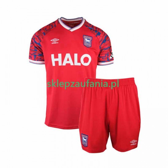 3-13 år Barn drakt Ipswich Town Borte 2025-2026 Korte Ermer