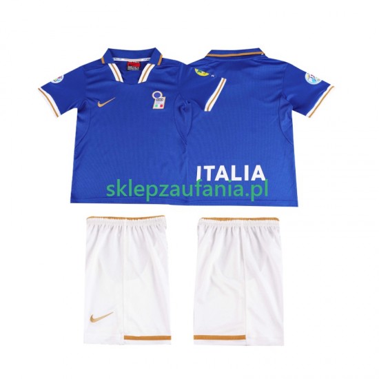 3-13 år Barn Italia drakt 1996 Retro Hjemme Korte Ermer
