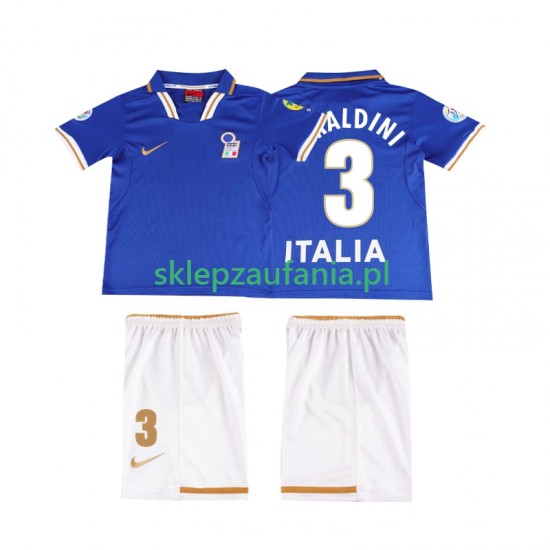 3-13 år Barn Italia drakt MALDINI 3 1996 Retro Hjemme Korte Ermer