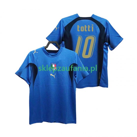 Herre Italia drakt Totti 20 Retro Hjemme 2006 Korte Ermer