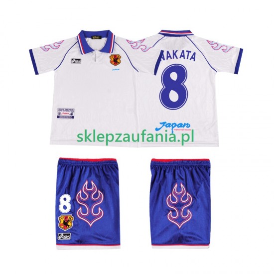 3-13 år Barn Japan drakt NAKATA 8 1998 Retro Borte Korte Ermer