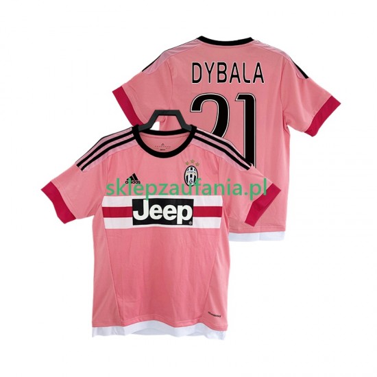 Herre Juventus drakt DYBALA 21 2016 2017 Retro Borte Korte Ermer