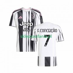 Herre Juventus drakt Francisco Conceicao 7 Hjemme 2025-2026 Korte Ermer Herre Juventus drakt Francisco Conceicao 7 Hjemme 2025-2026 Korte Ermer