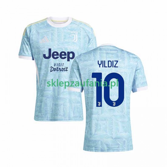 Herre Juventus drakt Kenan Yildiz 10 Borte 2025-2026 Korte Ermer