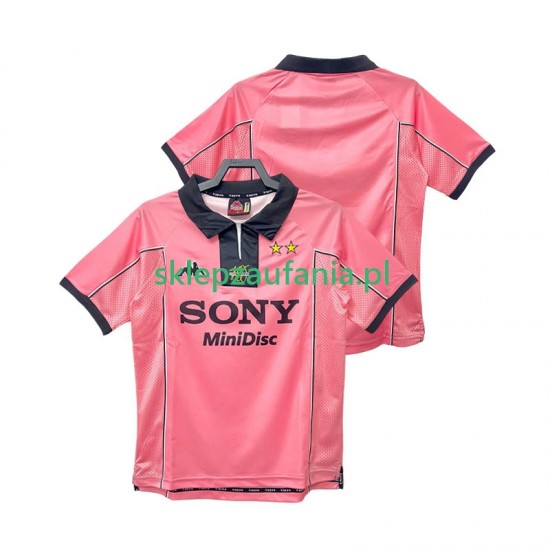 Herre Juventus drakt 1997 1998 Retro Borte Korte Ermer