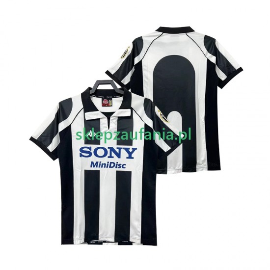 Herre Juventus drakt 1997 1998 Retro Hjemme Korte Ermer