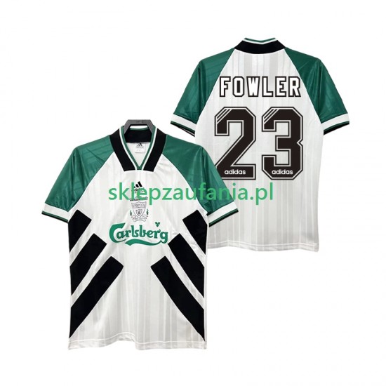 Herre Liverpool drakt FOWLER 23 1993 1995 Retro Borte Korte Ermer
