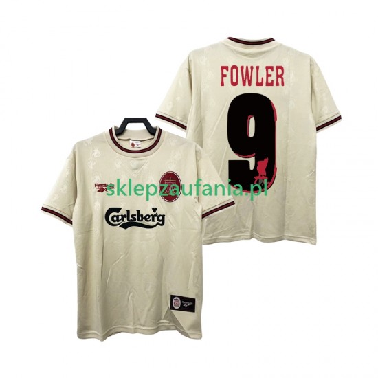 Herre Liverpool drakt FOWLER 9 1996 1997 Retro Borte Korte Ermer