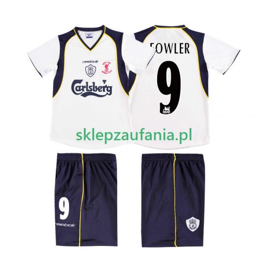 Herre Liverpool drakt FOWLER 9 LWP 2001 2002 Retro Borte Korte Ermer