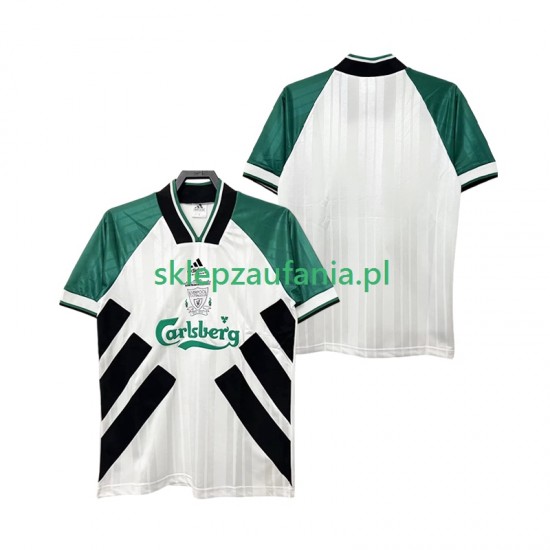 Herre Liverpool drakt 1993 1995 Retro Borte Korte Ermer