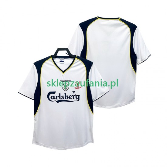 Herre Liverpool drakt 2001 2002 Retro Borte Korte Ermer