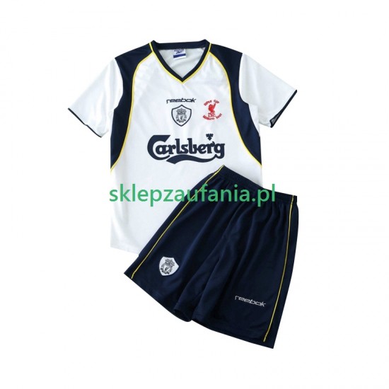3-13 år Barn Liverpool drakt LWP 2001 2002 Retro Borte Korte Ermer