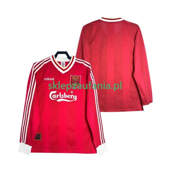 Herre Liverpool drakt 1995 1996 Retro Hjemme Langermet