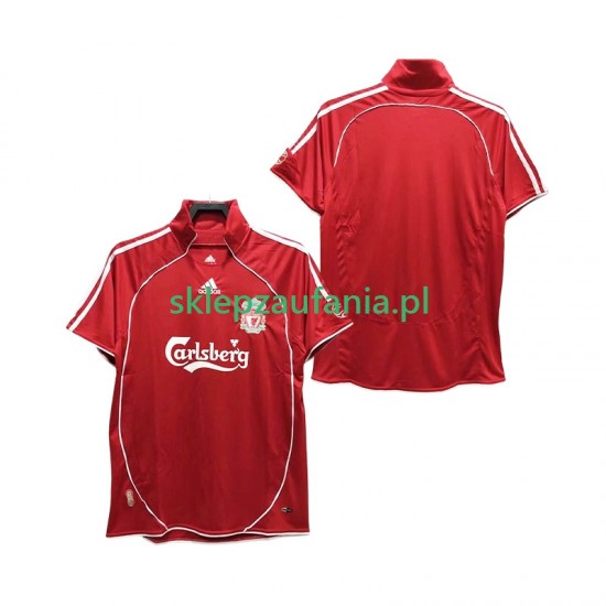 Herre Liverpool drakt Retro Hjemme 2006 2008 Korte Ermer