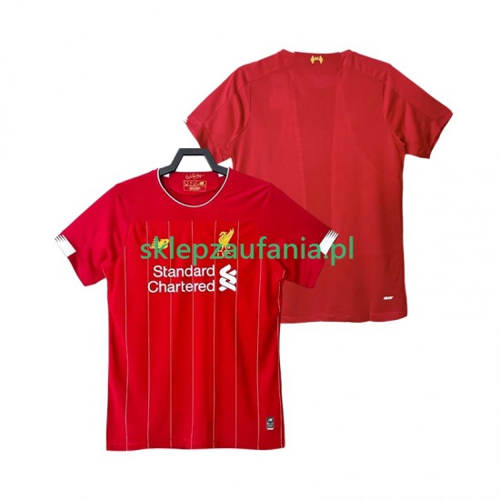 Herre Liverpool drakt 2019 2020 Retro Hjemme Korte Ermer