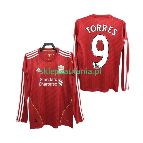 Herre Liverpool drakt Torres 9 2012 Retro Hjemme 2010 Langermet