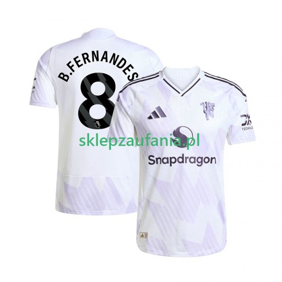 Herre Manchester Utd drakt Bruno Fernandes 8 Borte 2025-2026 Korte Ermer