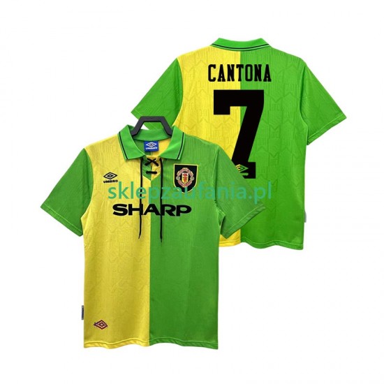 Herre Manchester Utd drakt CANTONA 7 1992 Retro Borte 1994 Korte Ermer