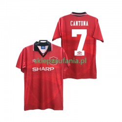 Herre Manchester Utd drakt CANTONA 7 1996 Retro Hjemme 1994 Korte Ermer