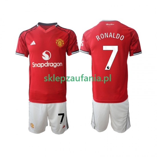 3-13 år Barn Manchester Utd drakt Cristiano Ronaldo 7 Hjemme 2025-2026 Korte Ermer