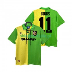 Herre Manchester Utd drakt GIGGS 11 1992 Retro Borte 1994 Korte Ermer