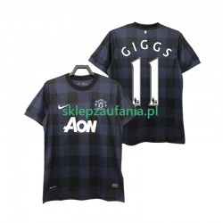 Herre Manchester Utd drakt GIGGS 11 2013 2014 Retro Borte Korte Ermer