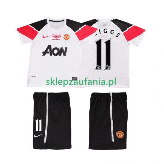 3-13 år Barn Manchester Utd drakt GIGGS 11 Champions League 2012 Retro Tredje 2011 Korte Ermer